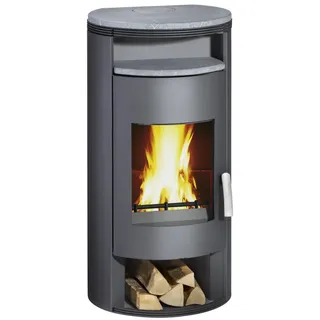 Wamsler Atlas Stahl Grau/Abdeckplatte Speckstein