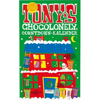 Tony's Chocolonely Adventskalender Countdown-Kalender
