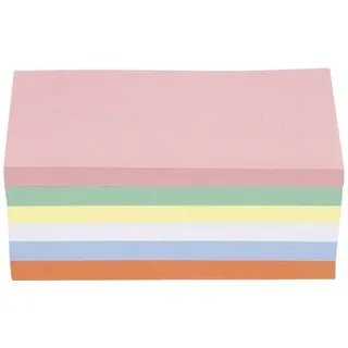 Magnetoplan 111151510 Moderationskarte Rosa, Grün, Gelb, Weiß, Blau, Orange rechteckig 200 mm x 100