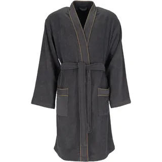Vossen Herren Bademantel Jack Graphit XL