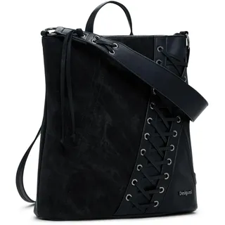 DESIGUAL Pretoria Patch Tango Mini Backpack Schwarz