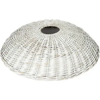 Westmann Rattan Weihnachtsbaum Rock Santa-4 Hellgrau Ø 87 cm - Weiß