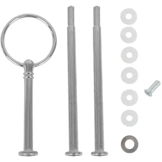 Etagere Tablett Hardware 3 Etagen Metall Kuchen Teller Ständer Griff Turm Dessert Ständer Party Gebäck Servierplatte Lebensmittel Display Ständer für Geburtstagsparty Jahrestag oder den täglichen