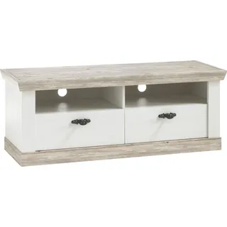 Home Affaire »FlorenzTV-Board, TV-Schrank« Fernsehtisch im romantischen Landhaus-Look, Breite 134 cm