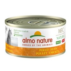 24 x 70 g Pui HFC Natural Made in Italy Almo Nature Hrană umedă pisici