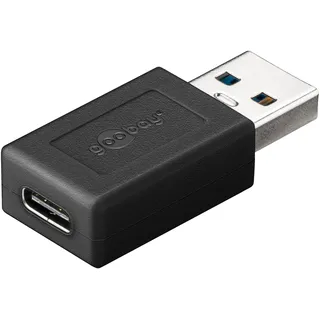 goobay USB 3.0 SuperSpeed Adapter auf USB-C schwarz