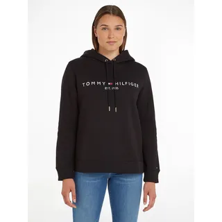 Tommy Hilfiger Kapuzensweatshirt, mit Tommy Hilfiger Logostickerei TOMMY HILFIGER black XXS (32)