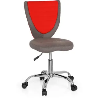 HJH Office Mid.you Jugenddrehstuhl Textil Grau