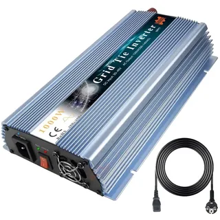 Solarwechselrichter, MPPT-Technologie, hohe Effizienz, Blau 1000W, 220V-a, 36V(22-50V)-a - Blau