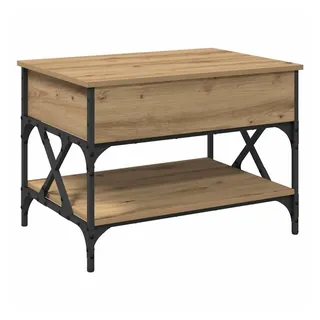 vidaXL Couchtisch Artisan-Eiche Braun 70 x 50 x 50 cm