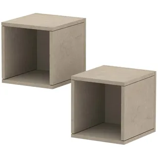 Home Affaire Wandregal Infinity 28 x 30 x 29 cm Braun