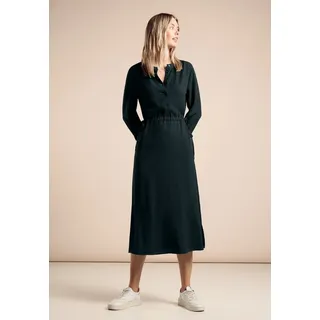 STREET ONE Damen A144166 Midikleid, hunter green, 36