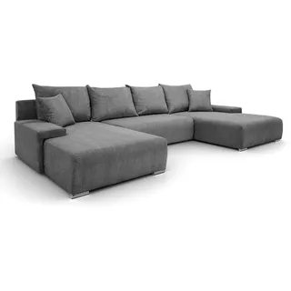 lookway Polster-Ecksofa LAVIO U mit Schlaffunktion und Bettkasten Anafi 03