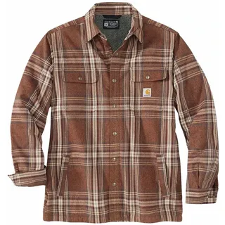 CARHARTT FLANNEL SHERPA LINED SHIRT JAC 105430