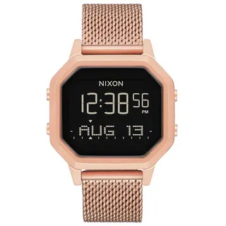 Nixon Siren Milanese A1272-897-00 Digitaluhr für Damen - Rosa
