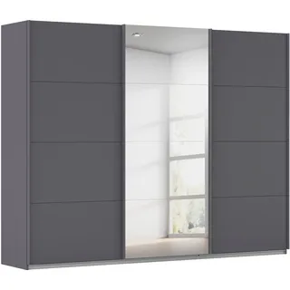 otto home »Kleiderschrank Schrank OTTO ́S CHOICE Garderobe AGORDO« grau (graumetallic), B:271cm H:210cm T:62cm, Holzwerkstoff, Schränke, Schwebetürenschrank, Top Innenausstattung, in 4 Breiten und 2 Höhen MADE in GERMANY,