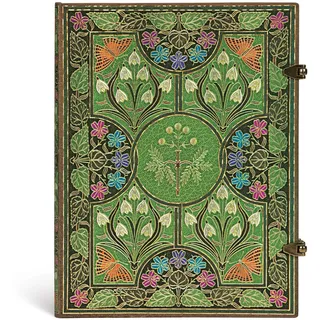 Paperblanks Blühende Poesie Notizbuch Ultra Liniert, Ultra (230 x 180)