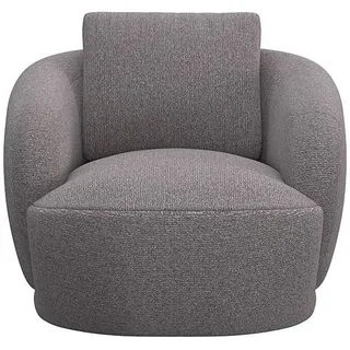 flexlux Sessel Torino Polyester 90 x 85 x 92 cm Braun drehbar