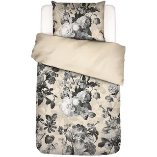 Essenza Bettwäsche Sand, Textil, Blume, 155x220 cm Oeko-Tex® Standard 100, Schlaftextilien, Bettwäsche, Bettwäsche, Satin-Bettwäsche