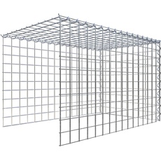 Bild Gabione, silbergrau, Maschenweite 5 5 cm