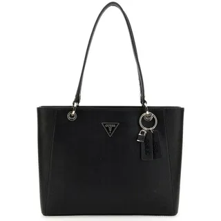 GUESS Women Noelle Noel Tragetasche Bag, Schwarz