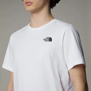 T-Shirt THE NORTH FACE "NSE Box Celebration T-Shirt für Herren", Herren, Gr. XXL, weiß (tnf weiß), Obermaterial: 100% Baumwolle, Rundhals, Shirts T-Shirt, mit Rundhalsausschnitt, mit Logo auf der Vorderseite