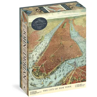 John Derian Paper Goods: The City of New York 750-Piece Puzzle (Artisan Puzzle)