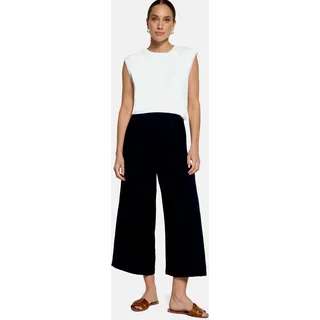 Zero Culotte Bundfaltenhosen Blau 40