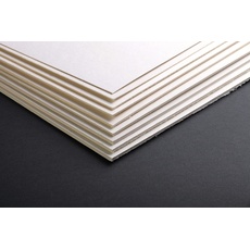 Clairefontaine 93965C Packung (mit 5 Holzkartons, 60 x 80 cm, 4 mm, 2200 g, ideal für Modellbau, leicht und glatt, 100% Zellulose) 5er Pack beige