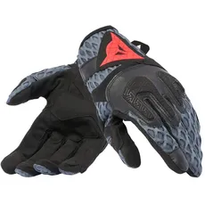 Dainese - Air-Maze Unisex Gloves, Sommer-Motorradhandschuhe, Mesh-Gewebe, Knöchelschutz, Touchscreen, für Männer und Frauen, Schwarz/Eisengrau, XXL