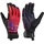 Skihandschuhe Red/Violet/Neonyellow 80