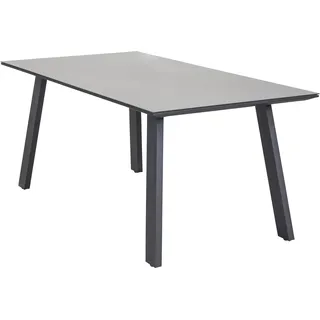 LC Garden Sunrest Esstisch Aluminium/Glaskeramik Beton Optik 180x90 cm