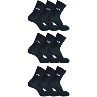 Fila Unisex Socken, Blau, 43-46 EU