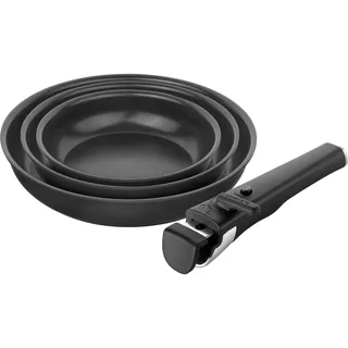 Zwilling Unlock Pfannen-Set 4-tlg. 20 cm + 24 cm + 28 cm