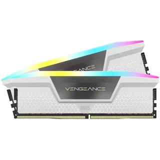 Vengeance RGB weiß (2x16GB) DDR5-6000, CL30-36-36-76