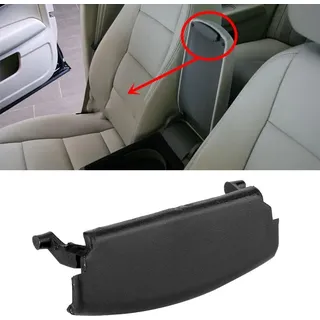Auto Mittelkonsole Armlehne Box Abdeckung Schnalle Knopf Deckel Zubehör Passend für A4 B6 2002-2007Schwarz - Schwarz