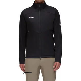 Mammut Ultimate VII SO Jacket Men | Softshelljacke für Herren, Atmungsaktiv & Winddicht, Outdoor Wanderjacke, Gore-Tex Funktionsjacke, Allwetterjacke | Schwarz, S