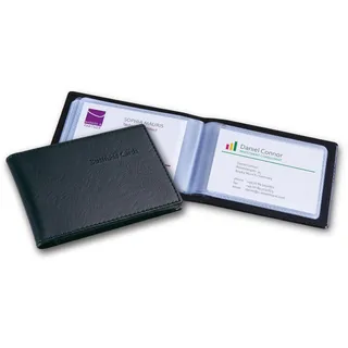 Sigel VZ170 Visitenkartenhalter Kunststoff Schwarz