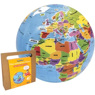 ORBIT Globes & Maps Wasserball Globus Ø 40 cm deutsch politisch
