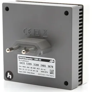 AVM FRITZ!Repeater 1200 AX International 3000 Mbps Weiß