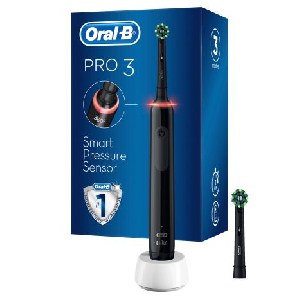Oral-B Pro 3 3000 JAS22 CrossAction Black Edition Elektrische Zahnbürste um 33,92 € statt 49,80 €