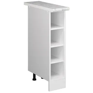 Vicco Unterschrank Küchenregal R-Line 20 x 81,6 x 60 cm Weiß