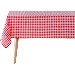 Douceur d'intérieur Tischdecke Quadratisch 150 x 150 cm Rot