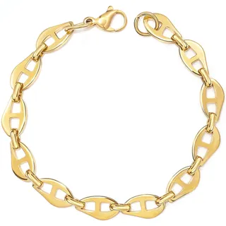 YeGieonr Gold Fussketten für Damen, 18K Vergoldet Edelstahl Herz Wasserfest Fußkettchen, Sommer Schmuck Geschenk für Frauen Teenager Mädchen