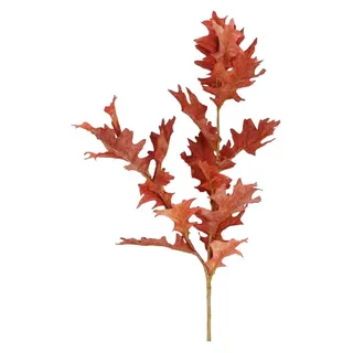 Countryfield künstlicher Zweig Quercus rot 20xh94cm - Rot