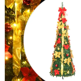 Pop-Up-Weihnachtsbaum Künstlich 150 LEDs Grün 180 cm - Grün