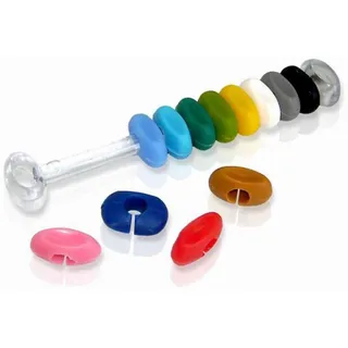 Vinbouquet Weinglas, Edelstahl, Bunt