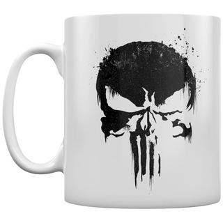 Marvel Comics DC Universe The Punisher Skull Kaffeetassen, Keramik, Mehrfarbig, 7.9 x 11 x 9.3 cm, MG24925