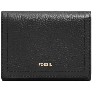 Fossil Logan Trifold Geldbörse Damen schwarz