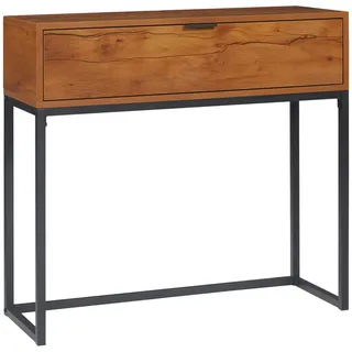 Homcom Konsolentisch 80 x 30 x 76 cm Natur